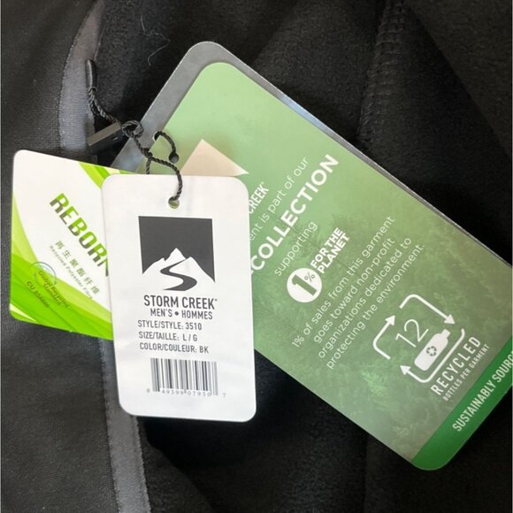 Storm Creek Men's Turtleneck Top Sz L - NWT - Picture 9 of 11